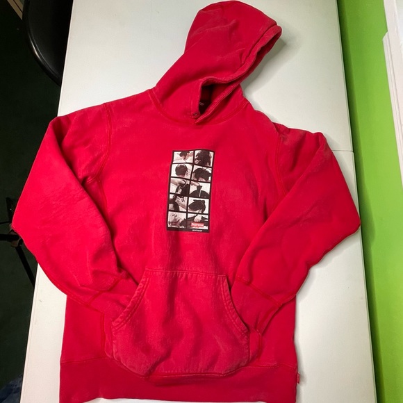 Supreme Other - Supreme Red Color Sumo Skateshop Mens Medium Size Hooded Sweatshirt Hoodie